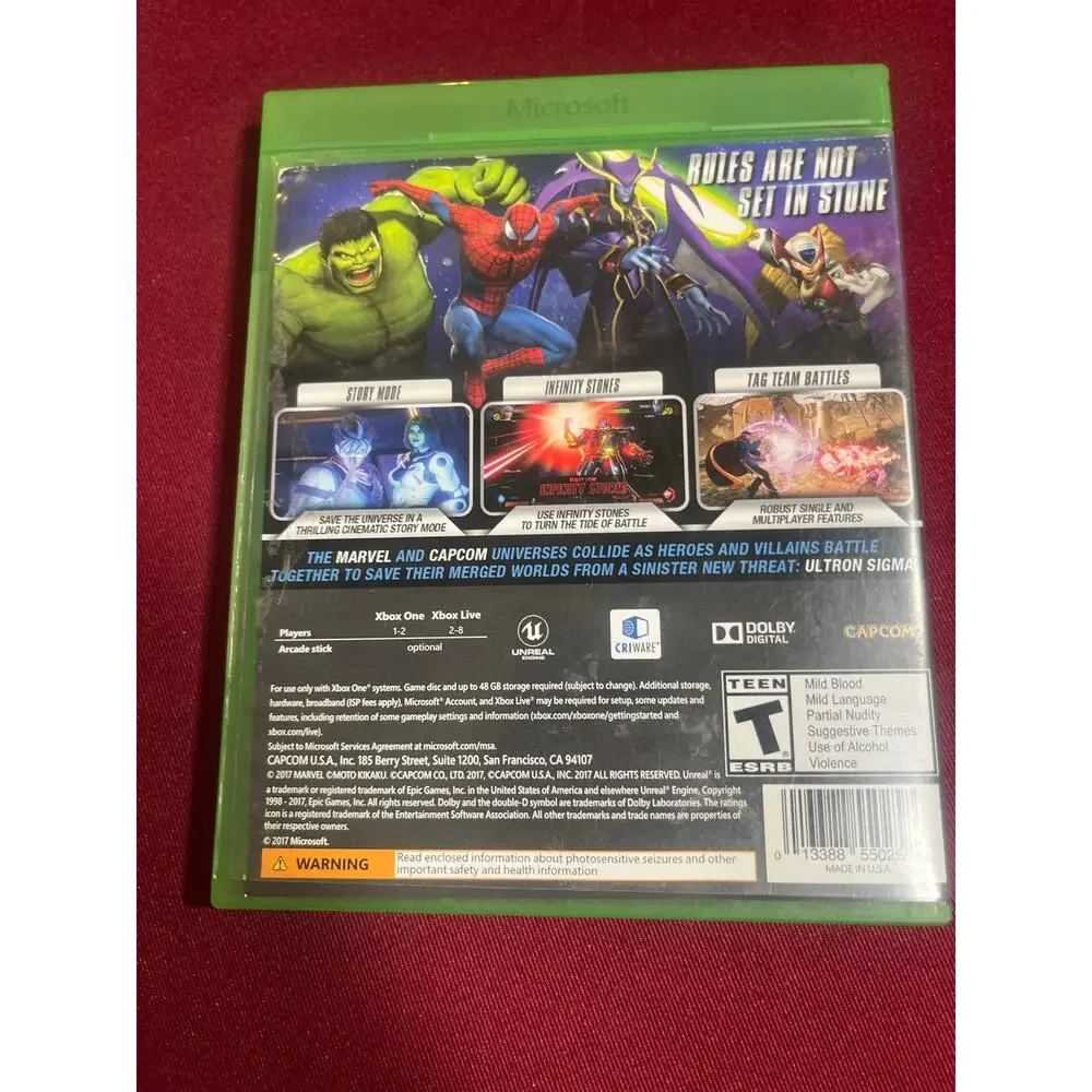 Xbox One Marvel Vs. Capcom Infinite